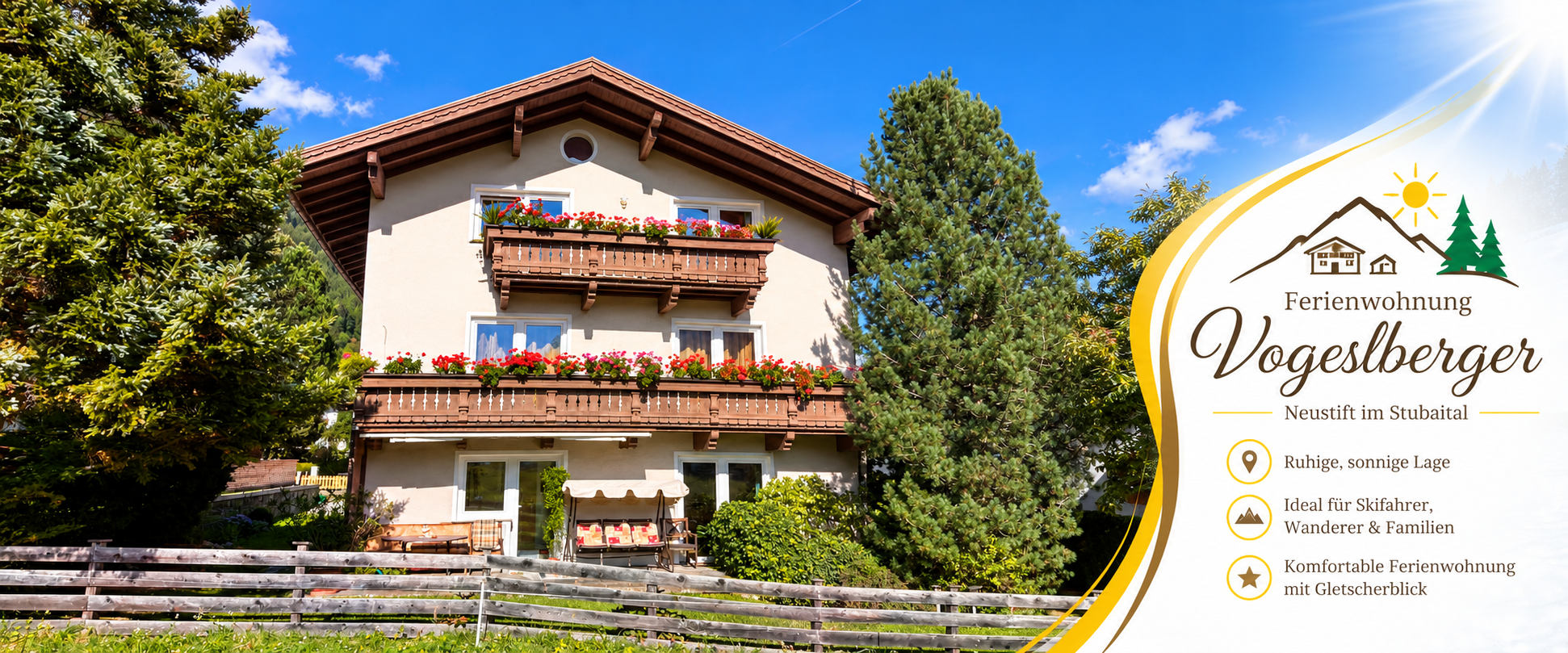 Ferienwohnung Vogelsberger - Neustift im Stubaital